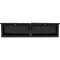 Buyers Products 16x13x88 Inch Gloss Black Diamond Tread Aluminum Topsider Truck Box with Flip-Up Doors 1721356 - alternate 2